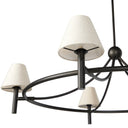 Whittier Chandelier - Natural Bronze