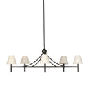 Whittier Chandelier - Natural Bronze