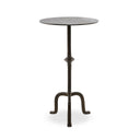 Jocelyn End Table - Dark Brass