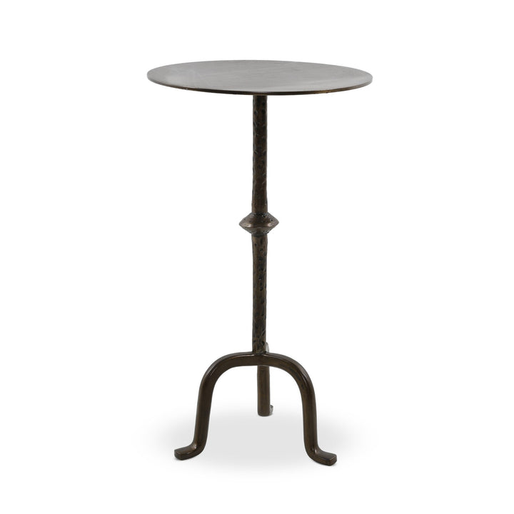 Jocelyn End Table - Dark Brass