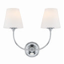 Libby Langdon Sylvan 17'' Polished Chrome Sconce