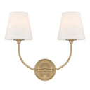 Libby Langdon Sylvan 17'' Vibrant Gold Sconce