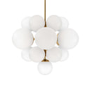Nova Chandelier - Burnished Brass