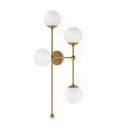 Armstrong Sconce - Burnished Brass | Right