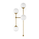 Armstrong Sconce - Burnished Brass | Left