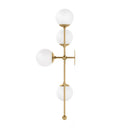 Armstrong Sconce - Burnished Brass | Left