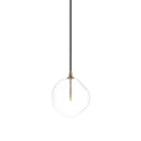 Glass Globe Pendant - Heritage Bronze Brass