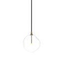 Glass Globe Pendant - Heritage Bronze Brass