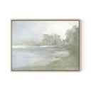 Lake by Lauren Fuhr - Natural Maple Floater
