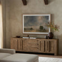Blue Splendor by Aileen Fitzgerald - Vertical Grain 2.5 White Oak