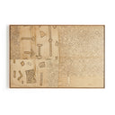 Kuba VI by FH Art Studio - Vertical Grain White Oak Floater