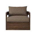 Jackson Outdoor Swivel Chair - Ellor Brown