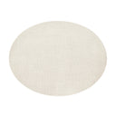 Amelia Oval Nightstand - Ivory Painted Linen