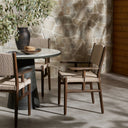 Herrin Outdoor Dining Armchair - Vintage White