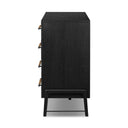 Rosedale 8 Drawer Dresser - Ebony Oak Veneer