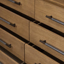 Rosedale 8 Drawer Dresser - Amber Oak Veneer
