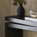 Matthes Console Table - 60" - Smoked Black Veneer