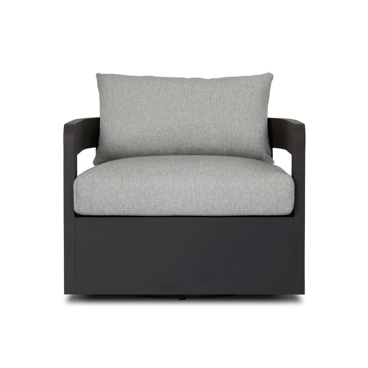 Jackson Outdoor Metal Swivel Chair | Overstock