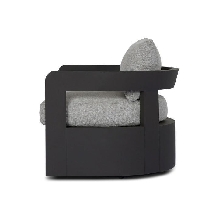 Jackson Outdoor Metal Swivel Chair | Overstock