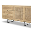 Carmel Sideboard 96" - Natural Cane