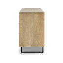 Carmel Sideboard 96" - Natural Cane
