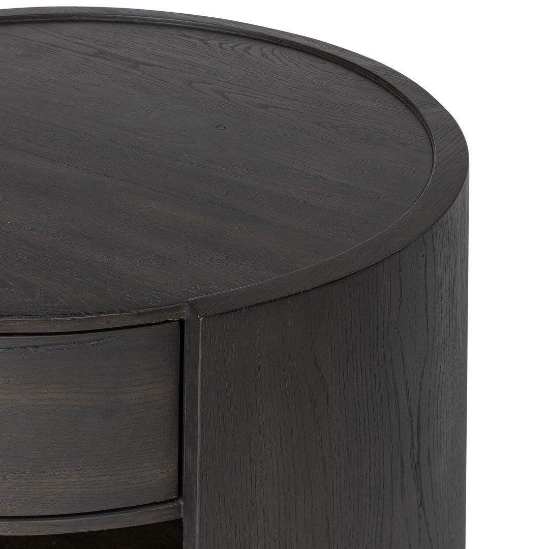 Bode Nightstand - Smoked Black Veneer