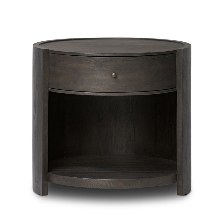 Bode Nightstand - Smoked Black Veneer