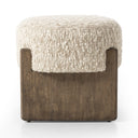 Kirby Accent Stool | Solema Cream | Floor Model