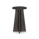 Remo End Table - Distressed Bronze