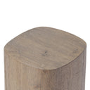 Tycho Pedestal - Brown Oak Veneer | 30"