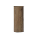 Tycho Pedestal - Brown Oak Veneer | 30"