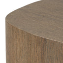 Tycho Pedestal - Brown Oak Veneer | 40"
