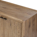 Glenview 4 Door Sideboard - Weathered Oak