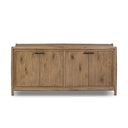 Glenview 4 Door Sideboard - Weathered Oak