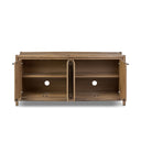 Glenview 4 Door Sideboard - Weathered Oak