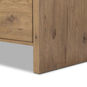 Noah Rotating Desk - Aged Smoked Oak Resawn
