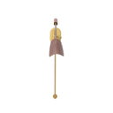 Astrid Sconce - Antique Brass | Dark Brown Leather