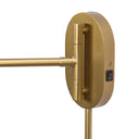 Astrid Sconce - Antique Brass | Flax Linen