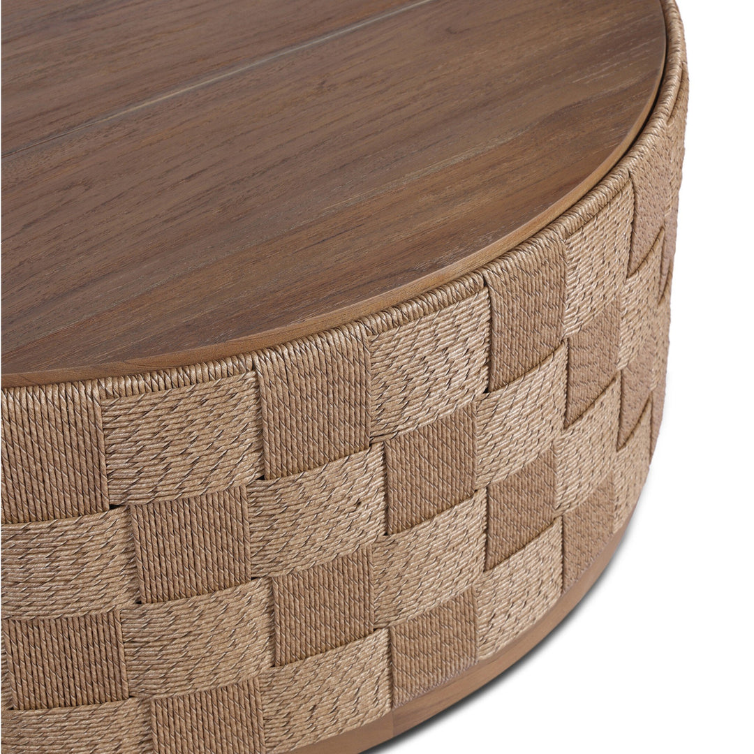 Brandt Outdoor Coffee Table - Stained Toasted Brown