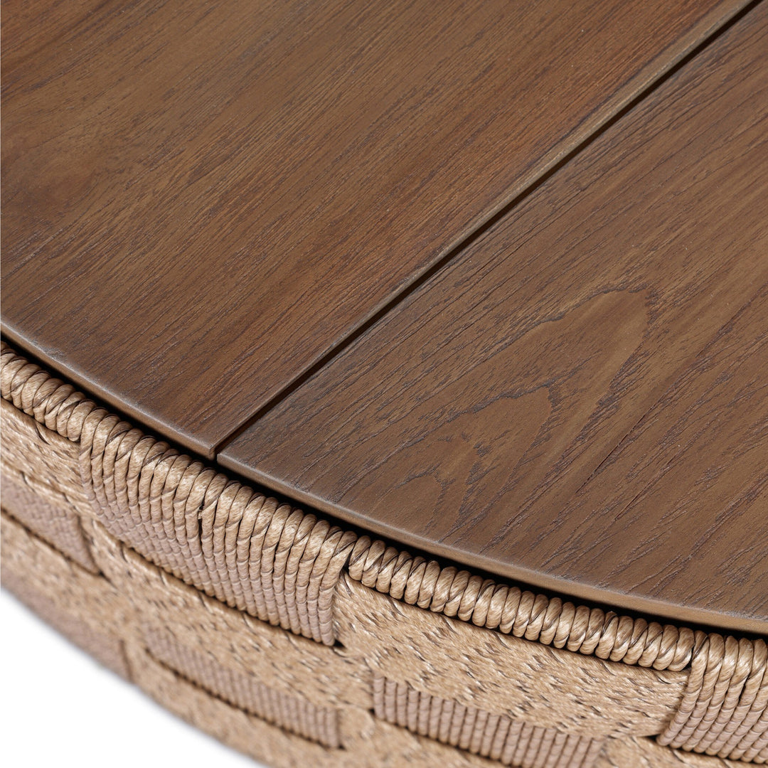 Brandt Outdoor Coffee Table - Stained Toasted Brown