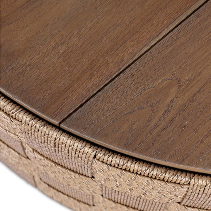 Brandt Outdoor Coffee Table - Stained Toasted Brown