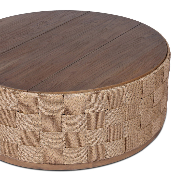 Brandt Outdoor Coffee Table - Stained Toasted Brown