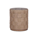 Brandt Outdoor End Table - Stained Toasted Brown