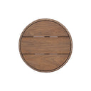 Brandt Outdoor End Table - Stained Toasted Brown