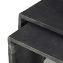 Sonya Outdoor End Table - Distressed Bronze