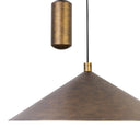 Emeric Pendant - Burnished Brass Aluminum