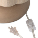 Posie Table Lamp - Tan Speckled Ceramic
