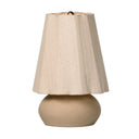 Posie Table Lamp - Tan Speckled Ceramic
