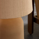 Posie Floor Lamp - Tan Speckled Ceramic