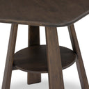 Brennon End Table - Aged Belgium Bleach